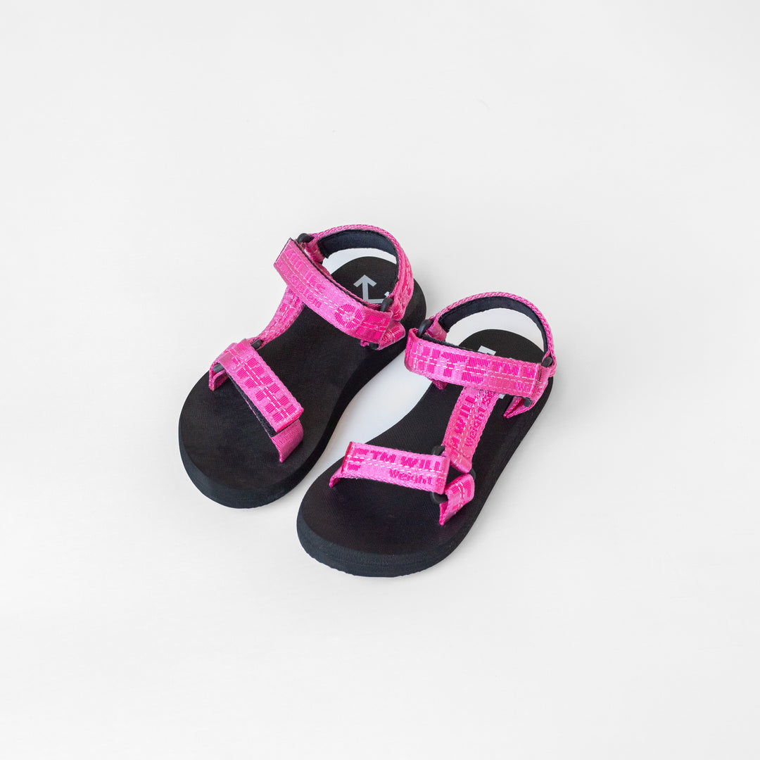 Off White - Touch Strap Sandals Front Top