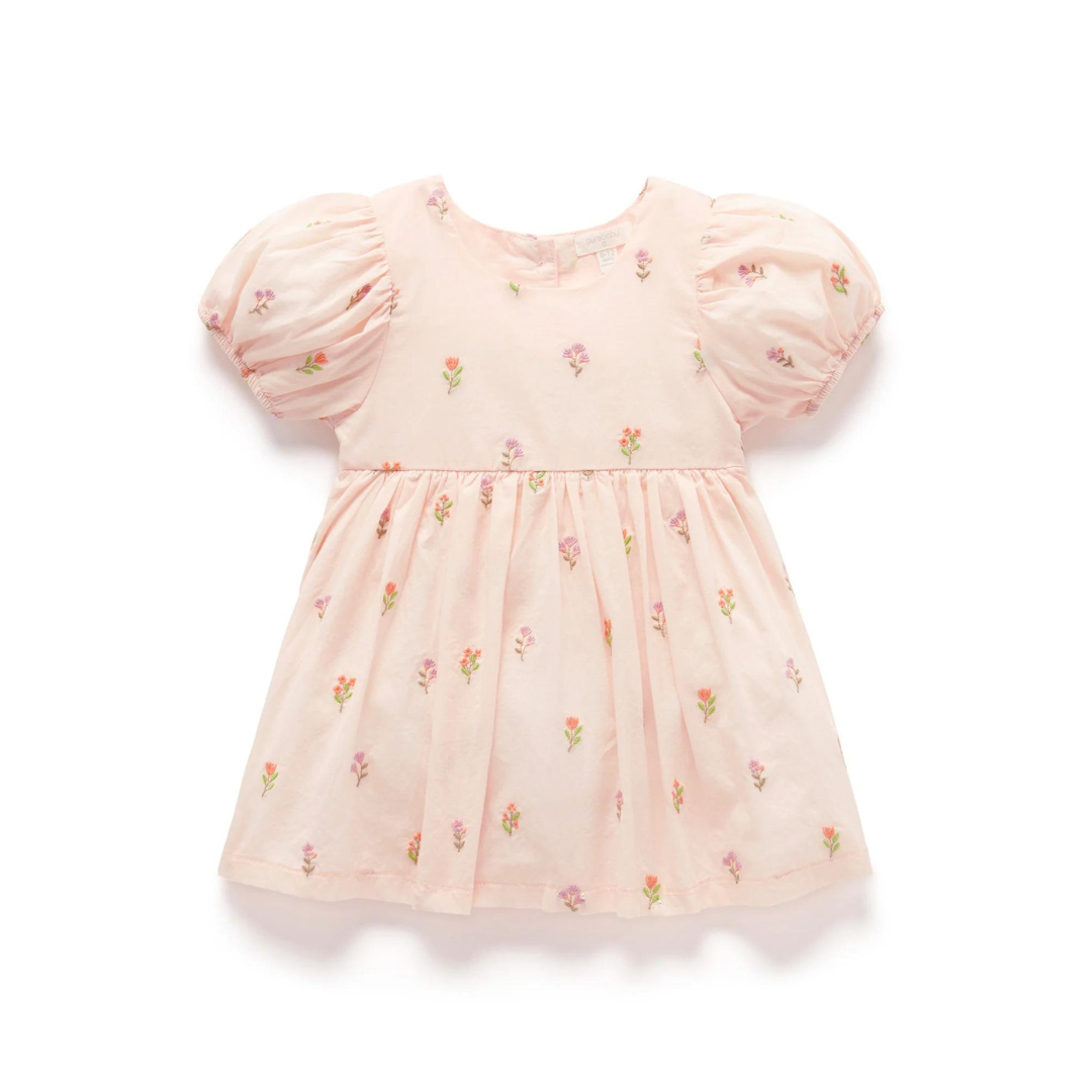 PURE BABY - Embroidered Dress