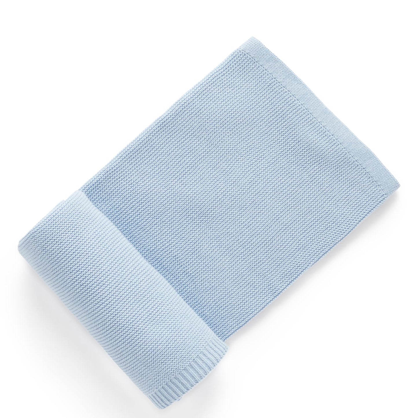 Pure Baby - Blue Baby blanket perfect for the pram