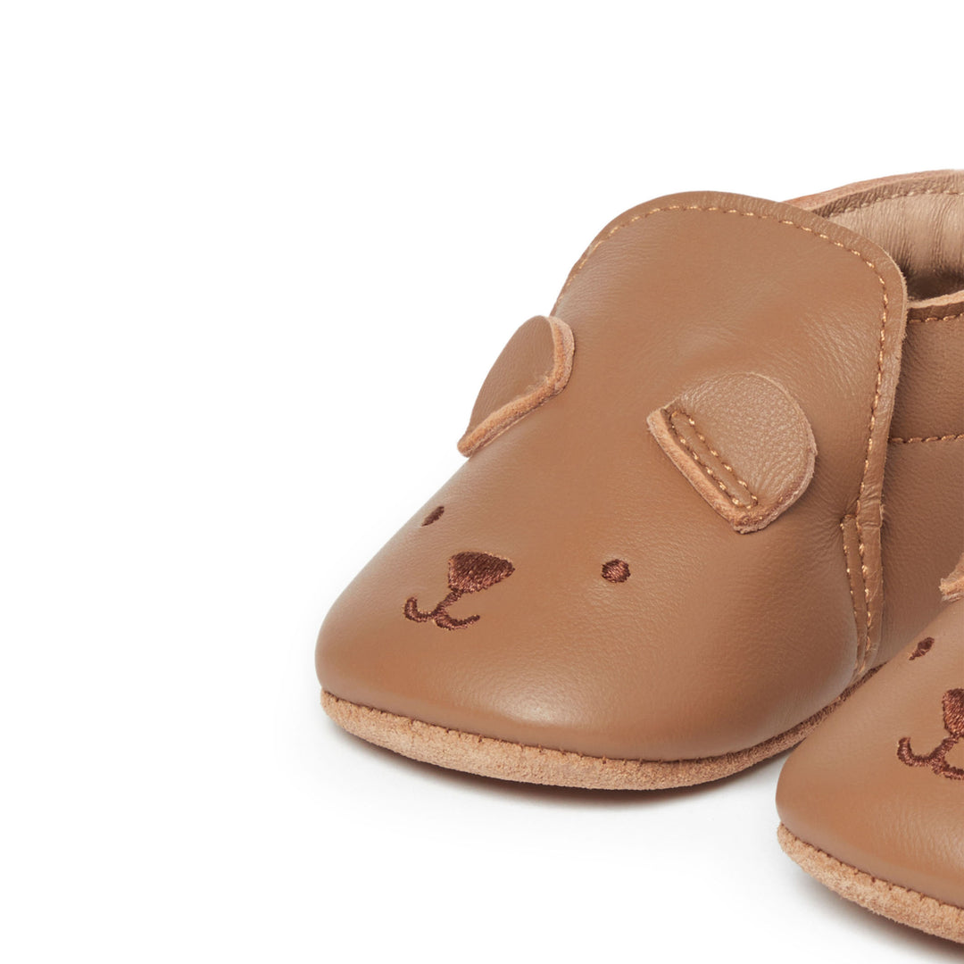 Pure Baby - Pull on Leather Baby Shoe 