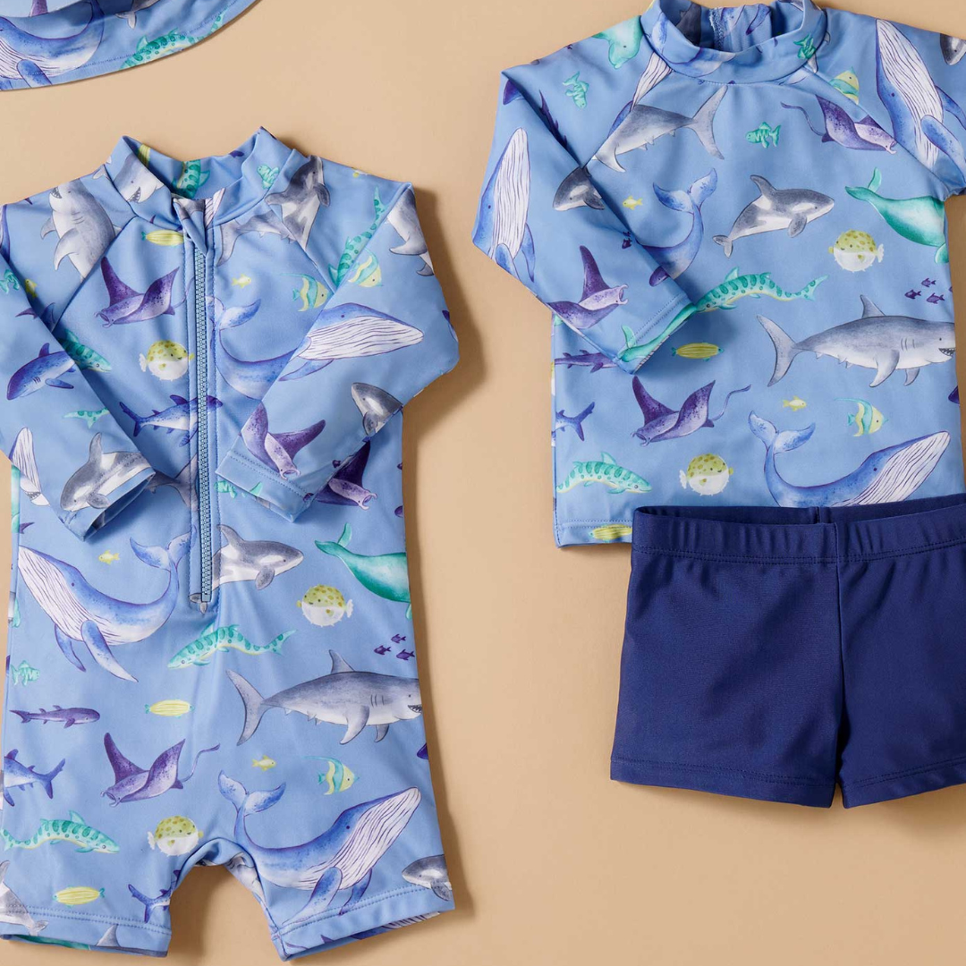 Pure Baby - Legionaires Swim suits and matching hat