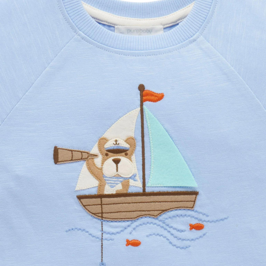 Pure Baby - Voyager Tee Close Up