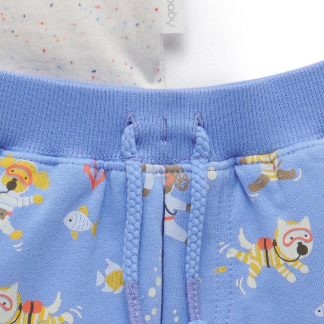 Pure Baby - Close up of submarine shorts