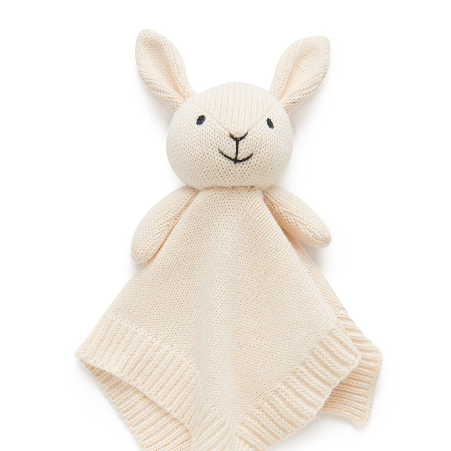 PURE BABY - Knitted Bunny Comforter