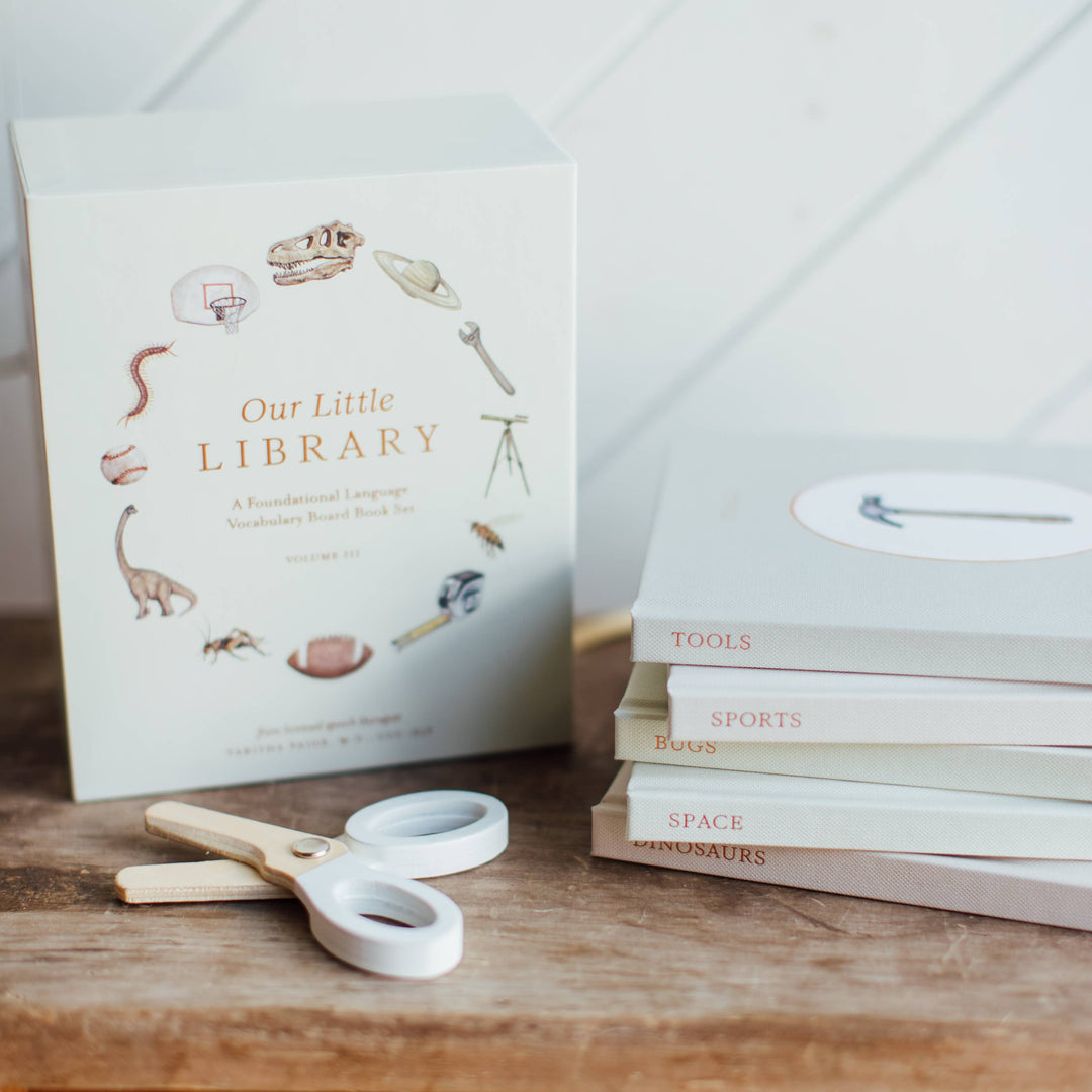 Our little library book set - boys