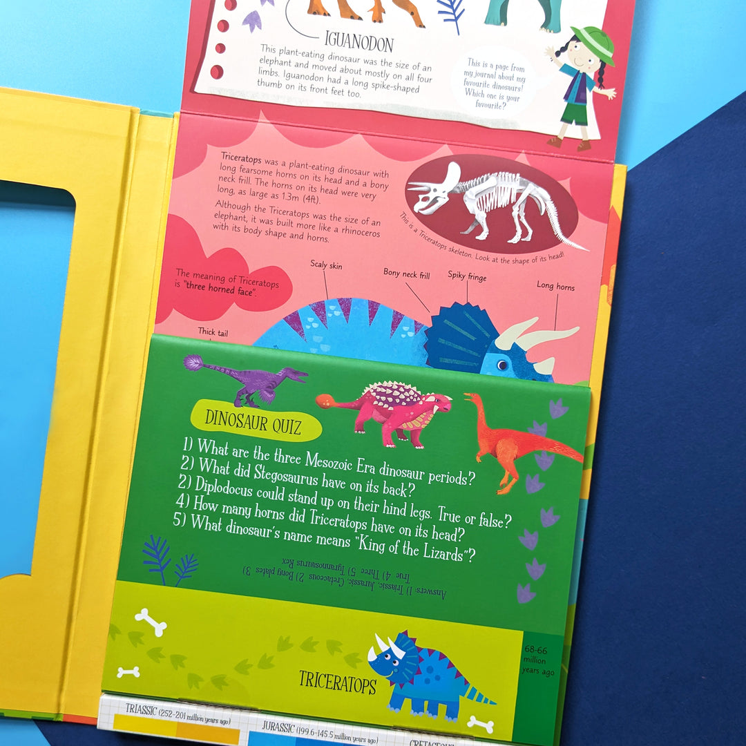 Learning Layer Board Book - Dinosaur