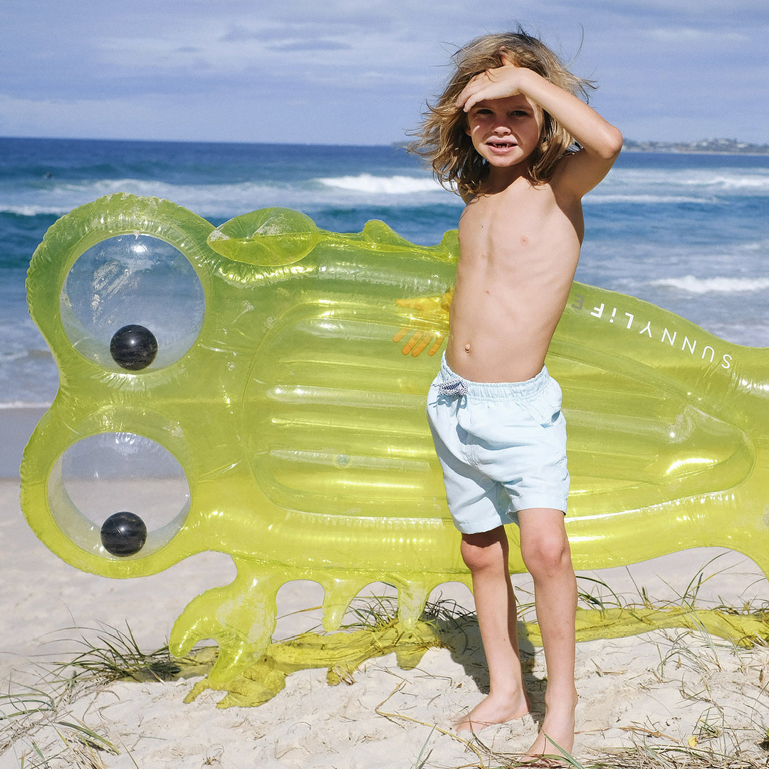 Luxe Lie-On Float Sonny the Sea Creature Citrus