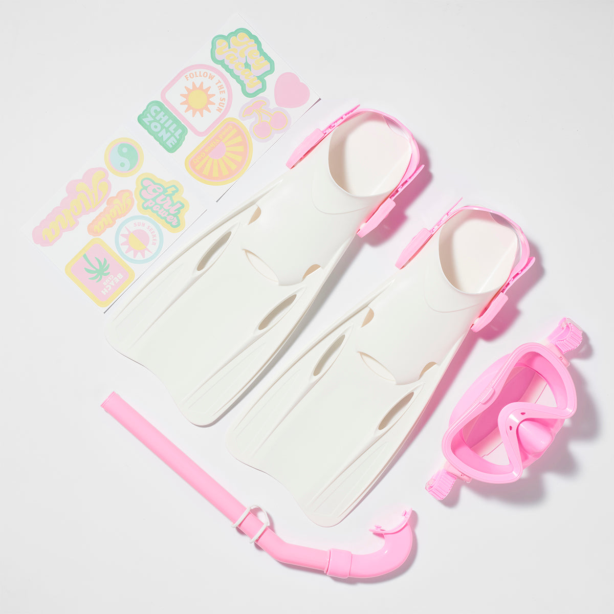 Sunnylife - Kids Snorkel Set in Pink