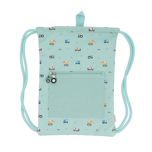 Tutete Kids Waterproof Backpack Trucks