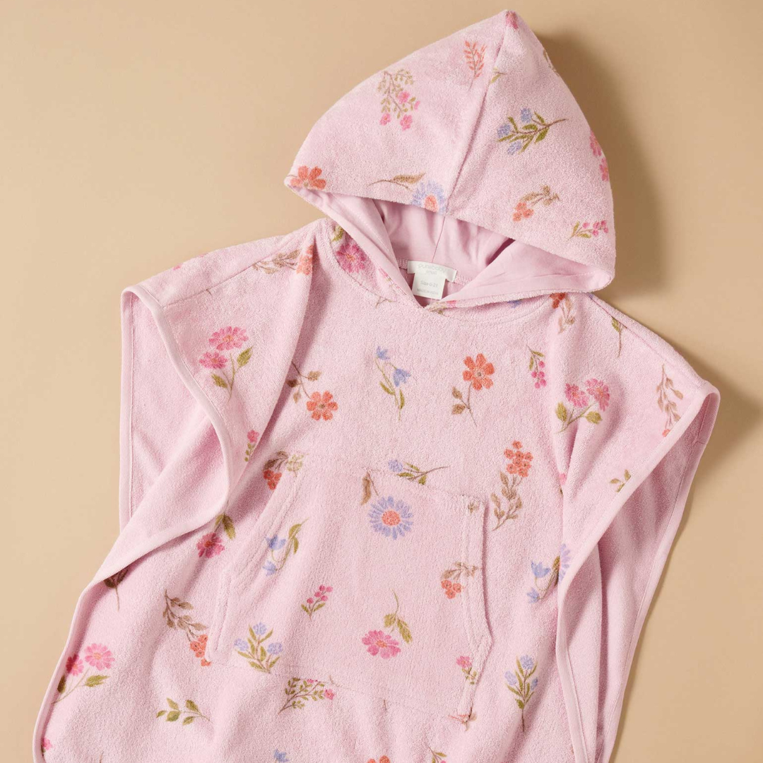 PURE BABY - Towelling Poncho