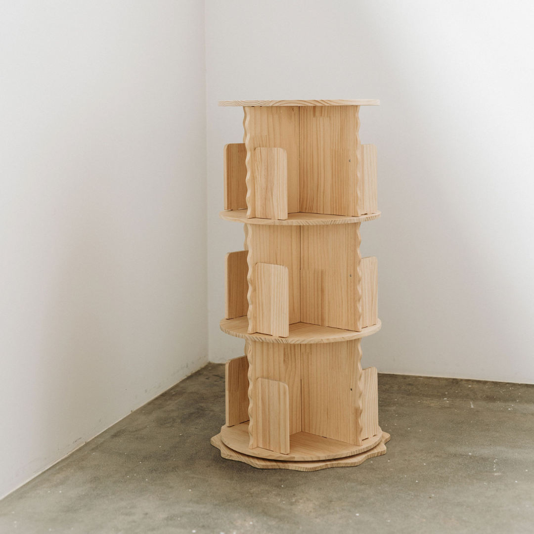 NUAGE INTERIORS - Malo Rotating Bookshelf