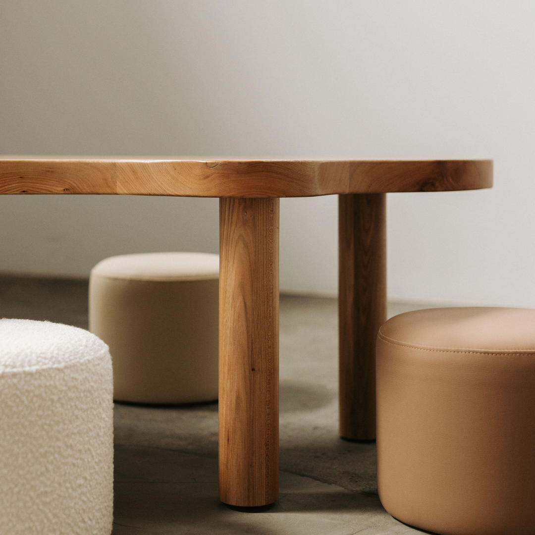 NUAGE INTERIORS - Léon Activity Table + 2 Remi Stools