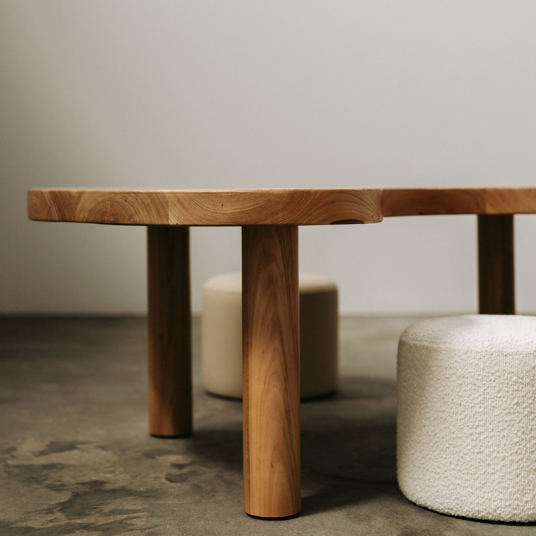 NUAGE INTERIORS - Léon Activity Table + 2 Remi Stools