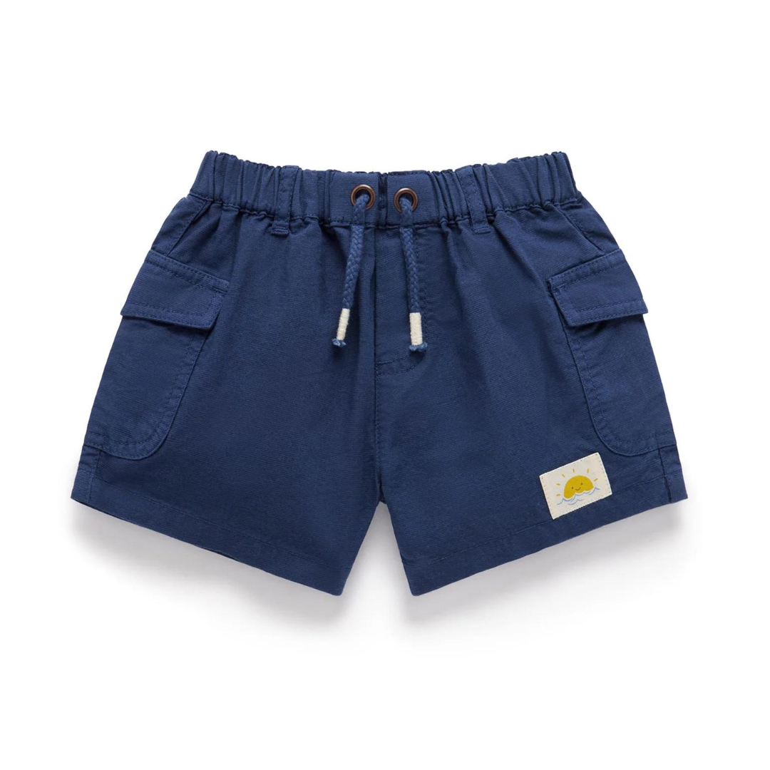 PURE BABY - Linen Blend Short