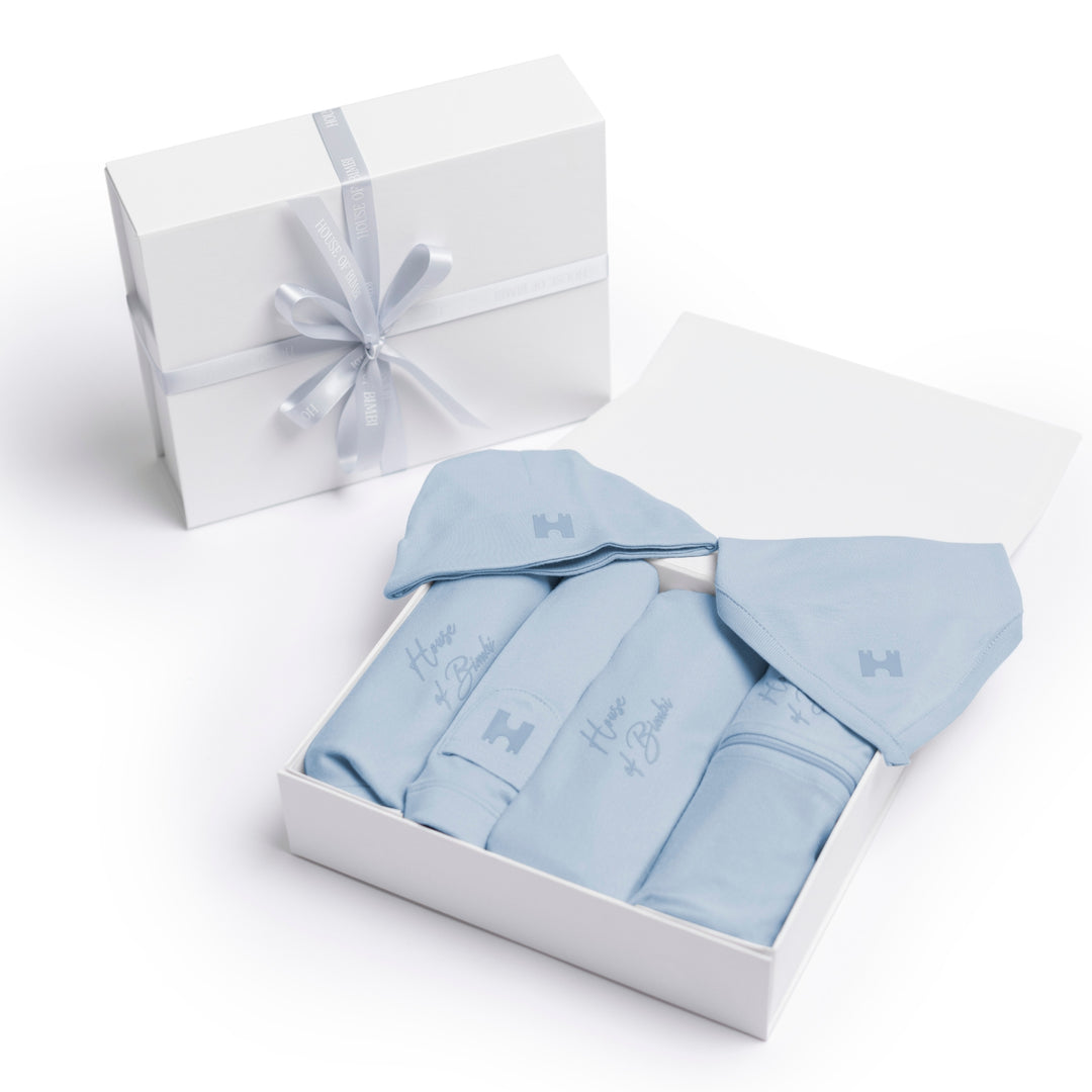 Essentials Long Sleeve Gift Box - Blue