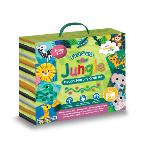 First Crafts Jungle Dough Sensory Craft Box