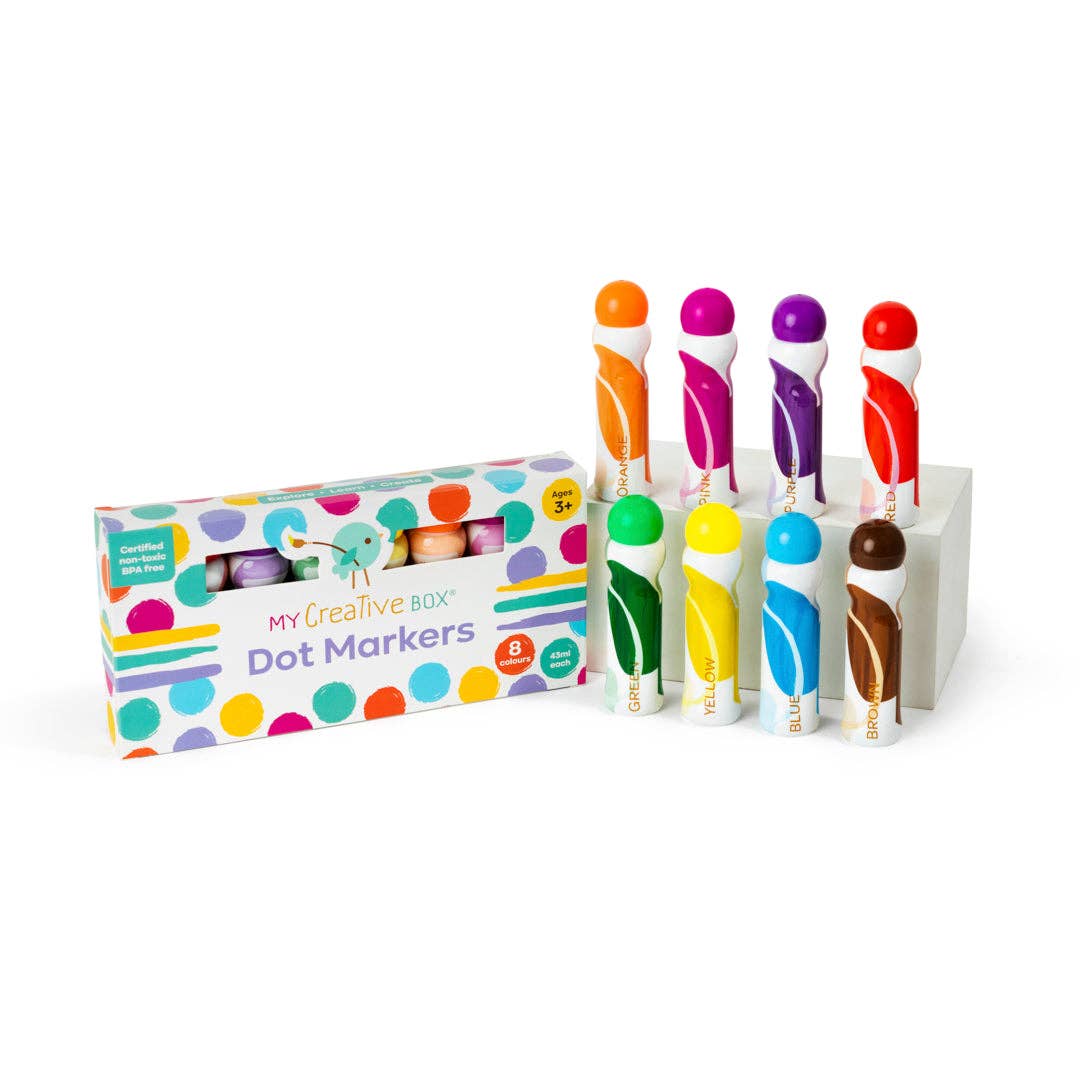 My Creative Box | Dot Markers | Set of 8