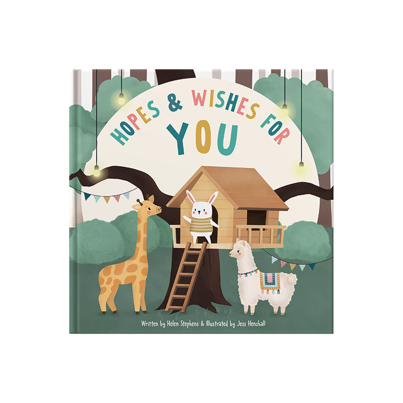 Hopes & Wishes For You Gift Book, a keepsake book