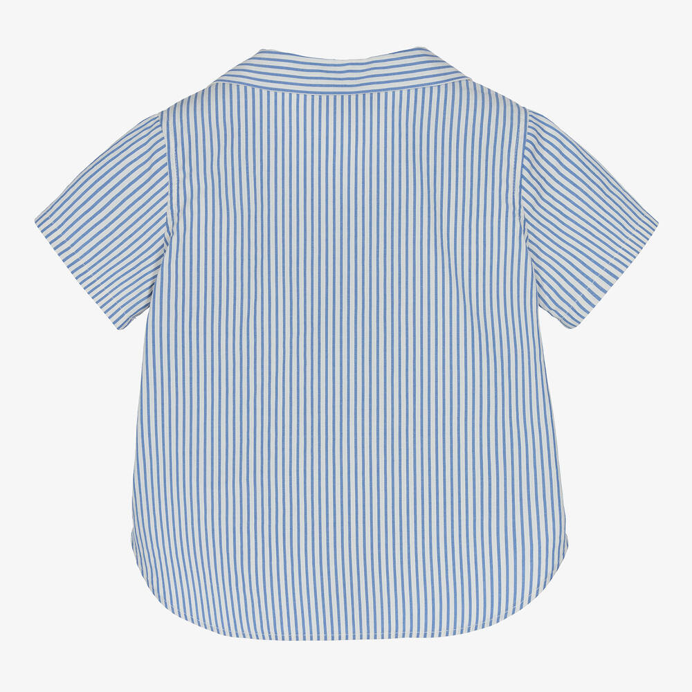 GUCCI - Baby Striped Cotton Shirt