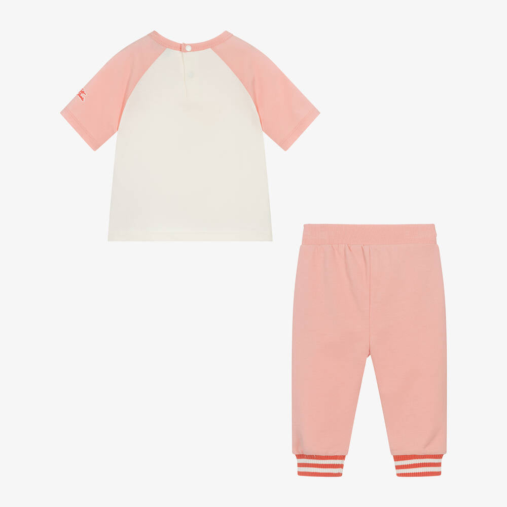 KENZO KIDS - Logo Print T-Shirt + Joggers