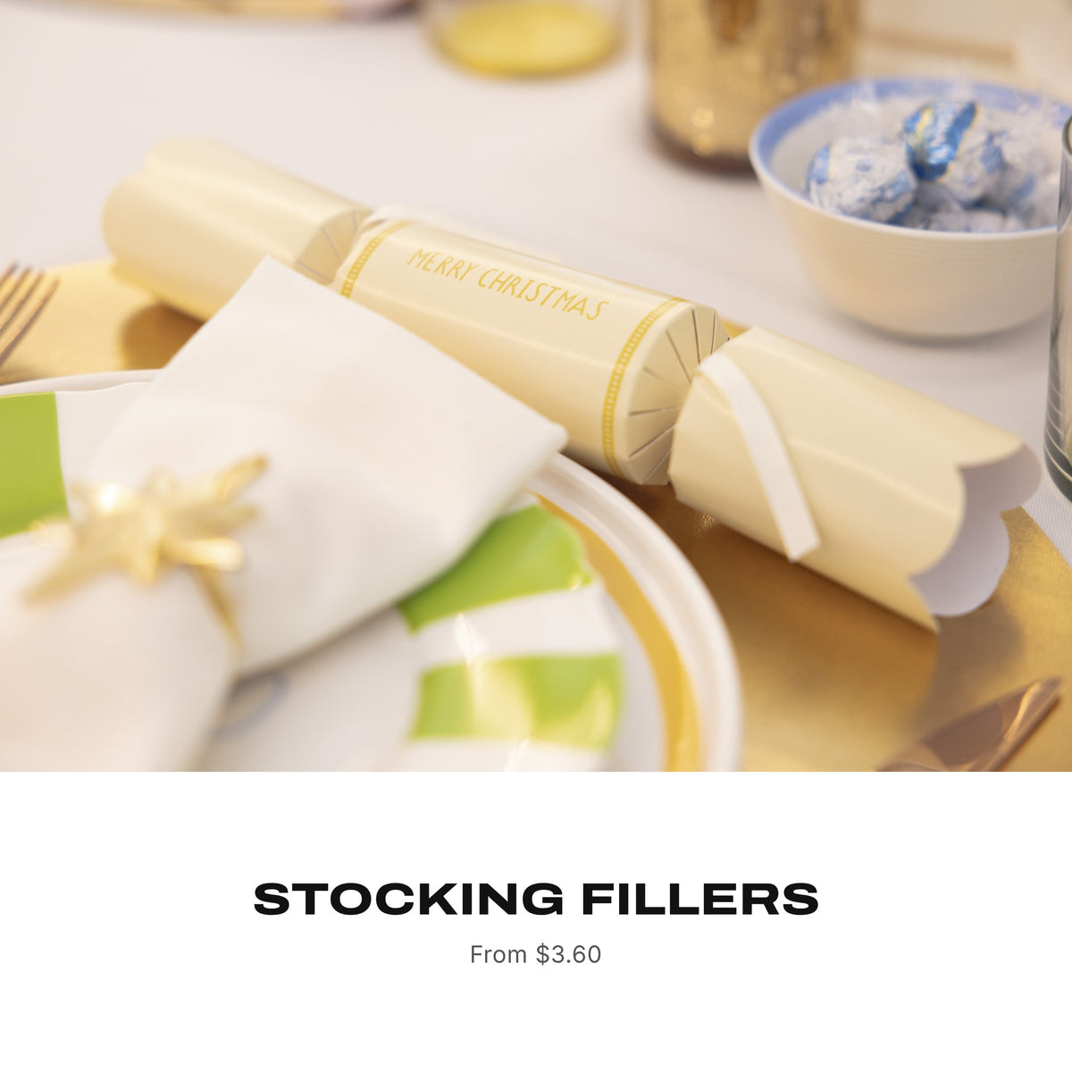 Stocking fillers. From $3.60.
